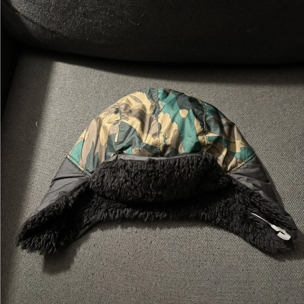 The North Face Kids Camouflage Hat with Black Trim